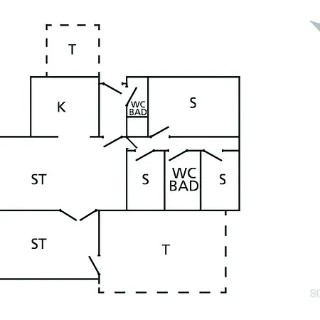 Beautiful Home In Allinge With Wifi 別荘 アリンエ